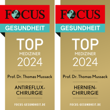 Prof. Dr. Thomas Mussack FOCUS Siegel Ärzteliste Top-Mediziner 2024
